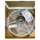 Fszdorj Ceiling Fan with Light, Upgraded 20 Low Profile Fan, Flush Mount Ceiling Fan, 6 Speeds, Dimmable LED, App & Remote Control, Quiet DC Motor, for Bedroom, Living Room, F105 White