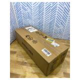 FadimiKoo 4-Lights Track Lighting Fixtures Ceiling with Clear Glass Shades, Modern Black Semi Flush Mount Ceiling Light, Rotatable Wall Mount Ceiling Lamp for Kitchen Hallway Bedroom