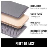 GORILLA GRIP Heavy Duty Couch Cushion Support Board to Fix Sagging Sofas, 21.5 x 70 Sofa, Thick Plywood Boards Add Strong Seat Supports, Stays in Place, Replacement Stuffing Under Couches, Grey