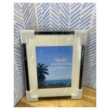 BENGBUKAISAI 16x20 Picture Frame, Display Pictures 11x14 with Mat or 16x20 Without Mat, Wall Hanging Photo Frame,Black, 1 Pack