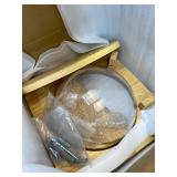 FUKUMARU Cat Wall Furniture Set, Transparent Capsule Kitten Walls Shelves with 2 PCS Pedals - Premium Kitty Bed for Sleeping, Playing, Climbing, and Lounging - Easily Holds Up to 35 Lbs