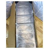 WUHUME Makeup Drawer Organizer, Desk Drawer Organizer With 4 Drawers, 3 Different Sizes, Suitable For Office Desk, Bathroom, Bedroom, Jewelry, Stationery, Handicraft Storage And Organization, clear