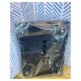 Reusable Grocery Bag on 5 Wheels, Foldable Rolling Tote Bag with Handle and Zipper Cover, 4 Pockets, Heavy Duty Shopping Cart for Laundry, Market & Trave (Black, Large_120L)