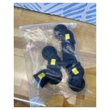 Reusable Grocery Bag on 5 Wheels, Foldable Rolling Tote Bag with Handle and Zipper Cover, 4 Pockets, Heavy Duty Shopping Cart for Laundry, Market & Trave (Black, Large_120L)