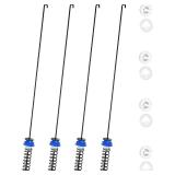 Upgrade W10247710 Washer Suspension Rod Kit 4 Pcs Fit for whirlpool kenmore maytag Washing Machine Replace W10237427 W10256514 W10277357,Figure 5 Shows More Compatible Models