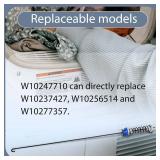 Upgrade W10247710 Washer Suspension Rod Kit 4 Pcs Fit for whirlpool kenmore maytag Washing Machine Replace W10237427 W10256514 W10277357,Figure 5 Shows More Compatible Models