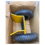 DAILYLIFE Panel Dolly - Door Dolly 700 Lbs Load Capacity, Heavy Duty Drywall Cart with 8" Wheels, Steel Mover for Wood, Plywood, Door, Fence, Sheetrock