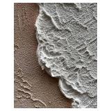 Retails for $136! NANKAI Art 45x30 inch Hand painted beach Ocean Wave Landscape Oil painting Modern Abstract Canvas art Mural family wall Decoration art