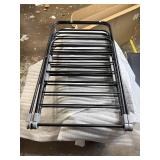 Brookstone 2 Tier Folding Rack Indoor/Outdoor Collapsible Clothes Dryer Stand Laundry or Shoe Rack,Heavy Duty Freestanding Garment Hanger, Foldable, Portable Air Dry Holder