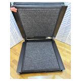 Dog Ramp for Car, 63" Long & 17" Wide Folding Portable Pet Stair Ramp with Non-Slip Rug Surface, Extra Wide Dog Steps for Medium & Large Dogs Up to 250LBS Enter a Car, SUV & Truck