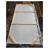 Retails for $140! GUGIKA Ocean Wall Art for Living Room, Large Coastal Beach Canvas Wall Decor for Bedroom, Gold Sun Landscape Picture Print, Size 59x29 Inch