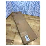 KYIAANY Brown Floating Shelves for Wall: Solid Wood Shelf Heavy Duty Set of 2 Modern Minimalist Industria Decor for Office Living Room Bedroom Kitchen Bathroom Display Book Plant Statue