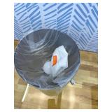 jengush Battery Operated Pendant Light,Battery GlassCeiling Light with Rechargeable Bulbs Remote Control 9 Colors Modes Dimmable Kitchen Island Bedroom Dining Room(Gray)