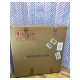 Retails for $110! Large Wall Clock for Living Room, 3D 47 Inch Metal Ginkgo Leaf Wall Decor, Boho Silent Non-Ticking Hanging Wall Clocks, Decorative Big Wall Clock, for Bedroom Dining Room Office (47.