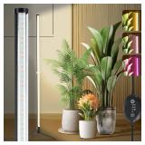 Atmel Grow Lights for Indoor Plants, 4FT Full Spectrum 243LED Plant Light with Stand & Timer, 3 Adjustable Modes for Growing, Flowering, Indoor Gardening, Office