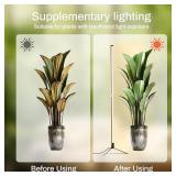 Atmel Grow Lights for Indoor Plants, 4FT Full Spectrum 243LED Plant Light with Stand & Timer, 3 Adjustable Modes for Growing, Flowering, Indoor Gardening, Office