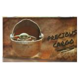 The Child Baby Yoda from Mandalorian TV Show Wall Art Decor Poster | Cute Disney Star Wars Movie Artwork for Bedroom & Living Room Walls | 12x24 1pc Starwars Posters & Home Decorations for Kids