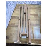 48Inch Folding Camping Table, Lightweight Roll-Up Table Aluminum Low Portable Picnic Table with Carrying Bag for Outdoor, Beach, Picnic, Backyards, BBQ and Party, Log Color