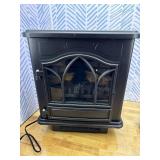 Retails for $135! duraflame 3D Infrared Quartz Electric Fireplace Stove Heater, Black