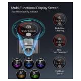 Powerful Mattress Bed Vacuum Cleaner, 2-Speed (14kPa/18kPa) Mattress Vacuum with Green Light Dust Detection, 253.7nm UV-C Light, LED Display, HEPA Filter, 149 Heat, Aroma for Bed Couch Carpet