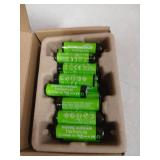 Amazon Basics 24-Pack Rechargeable AA NiMH Batteries, 2000 mAh, 1.2V, Recharge up to 1000x Times, Pre-Charged
