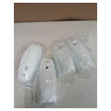 Maxcheck 4 Pcs Automatic Air Freshener Spray Dispenser Wall Mounted Automatic Spray Dispenser Air Freshener for Bathroom Battery Operated Free Standing for Commercial Place and Room(White)