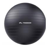 Trideer Exercise Ball for Yoga, Pilates & Fitness Stability Ball Equipment for Home Gym & Office Chair, Core & Balance Training Accessories, Physical Therapy Equipment, Quick Pump Included, 5 Sizes