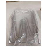 HBUYGF Pizza Rack, 5-Tier Stainless Steel Pizza Pan Storage Rack, Compact and Convenient Design for Easy Storage Multiple Pizzas pan 10.43" L x 8.52" W x 13" H, Pizza Pan Rack