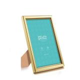 LaVie Home 5x7 Picture Frames (3 Pc, Gold) Simple Designed Photo Frame with High Definition Glass for Wall Mount & Table Top Display, Set of 3 Classic Collection