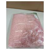 ORTIGIA Cute Pink Scalloped Bath Mat, Fun Plush Microfiber Scallop Bathroom Rugs Non Slip Washable Quick Dry Absorbent, Bathmat Bath Rug Carpet for Shower Stall Vanities Kitchen Floor Entrance, 20x32