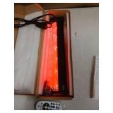 YYUJIALIANG 24W RGBW LED Dynamic Wave Wall Light - Flowing Water & Aurora Visual Effects, Color Changing Wall Washer Lamp with Remote,Ideal for Living Room, Bedroom and Home Bar Decor,17inch