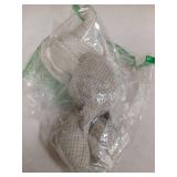 goDog Checkers Elephant Tough Plush Toy with Chew Guard Technology, Durable Checkered Fabric & Squeaker for Active Play, Gray, Large