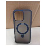 TORRAS Magnetic Ostand for 16 Pro Max Case with Stand, [Military Grade Drop Tested][Compatible with MagSafe] Translucent Slim Back Soft Edge Case for 16 Pro Max 6.9 inch 2024, Blue