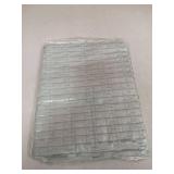 Aegero Pack of 2 Corduroy Decorative Throw Pillow Covers 18x18 Inch Soft Striped Pillow Covers Modern Farmhouse Home Decor for Sofa Living Room Couch Bed Aqua