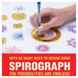 Spirograph Die-Cast Collectors Set Special Edition, Arts and Crafts, Kids Toys, Art Supplies, Craft Supplies, Drawing Kit, Spiral Art, Metal Gear Design Kit, Design Sheet Included, Ages 8+