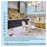 Baby Proofing Magnetic Cabinet Locks Child Proof Extra Magnet (5 Pack) Universal Replacement Keys for Magnetic Locking System - Baby Safety Latch for Drawers and Cabinet - 5 Key Holders Included