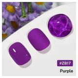 OpenLive 16.5ml Purple Nail Polish Large Volume Quick Drying Nail Polish, Fast Drying and Long Lasting Color Nail Art DIY Home Manicure Gift for Women