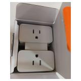 Amazon Basics Smart Plug, Matter Compatible, Compatible with Amazon Alexa, Google Home, Apple HomeKit, Matter Hub Required, 2.4 GHz Wi-Fi only, White, X-Pack