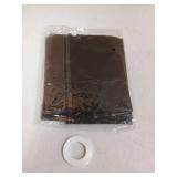 CANREVEL Happy Birthday Banner 13pcs 16 Inch Mylar Foil Letters with 12pcs Star Balloons Birthday Party Decorations - 3D Black