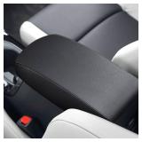 AOMSAZTO Armrest Covers for Corolla 2014-2019 Black Console Cushion for Corolla