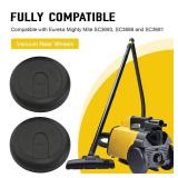 15409-119N Vacuum Rear Wheels Part for Eureka Mighty Mite 3600 Series Vacuums, SC3683, SC3686 and SC3681, Vacuum Cleaner Rear Wheel Replacement (2PACK)