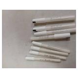 SFAIH Acrylic White Paint Pens - 8 Pack 2-3MM Medium Tip & 0.7MM Extra Fine Paint Marker for Rock Painting, Wood, Metal, Fabric, Plastic, Canvas, Glass, Ceramic, Diy Crafts, White Out Pen