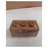 3 Wheel Combination Secret Lock Puzzle Box