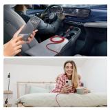 USB C Cable 6ft 3Pack, USB A to Type C Charger Fast Charging, Charger Cable Nylon Braided USB C Cord for iPhone 16 15/15 Plus/15 Pro/15 Pro Max, Samsung Galaxy S23/S22/S21/S24, Note 10 9-Red