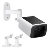 2Pack Wall Mount Compatible with eufyCam 2C/2C Pro, 2/2 Pro, 3C/S300, 3/S330, Also for SoloCam S220/C210, Adjustable Camera Mount Brackets for Eufy Camera Indoor/Outdoor - White