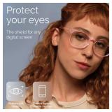 livho High Tech Blue Light Glasses - Advanced Blue Light Blocking Computer Glasses - Screen Fatigue & UV Protection
