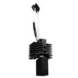 HysiPrui P1P/P1S Hotend Assembled Extruder Printhead Kit for Bambu Lab P1P/P1S- 3D Printer Hot End Replacement with 0.4mm Hardened Steel Nozzle, Thermistor, Heater Cartridge, Heatsink and Heat Block