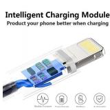 4Pack [Apple MFi Certified] Charger Lightning to USB Charging Cable Cord Compatible iPhone 14/13/12/11 Pro/11/XS MAX/XR/8/7/6s Plus,iPad Pro/Air/Mini,iPod Touch (3.3ft)