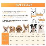 SlowTon Dog Jacket with Harness Built in - Waterproof Fleece Winter Warm Dog Coats for Small Medium Dogs, Reflective Adjustable Furry Puppy Vest Clothes for Outdoor Walking (PU, S)