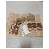 Tenare 18 Pack Newspaper Wrapping Paper Vintage Book Wrapping Paper Sheets for Birthday Valentines Day Gift Packing, 27.75 x 19.75 Inch